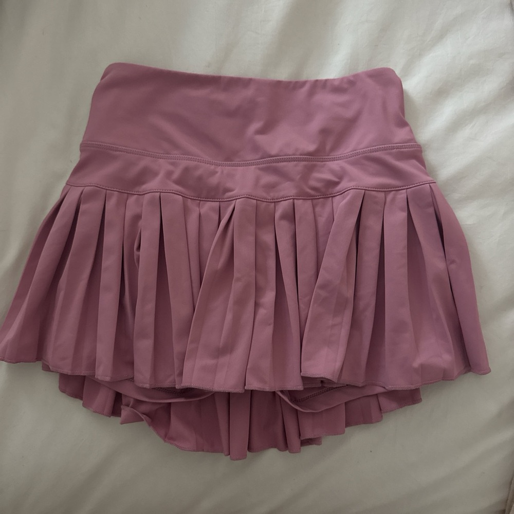 Gold hinge skirt, size XS pink